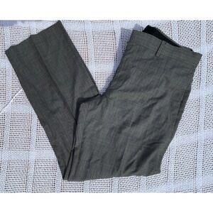 Banana Republic Modern Fit Dress Pants Mens 34x32 Grey Pinstripe Slacks